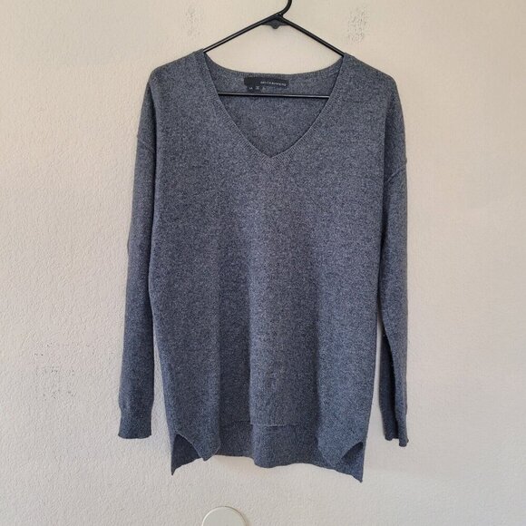 360 Cashmere Sweaters - 360 Cashmere Womens 100% Cashmere Sweater Size Xs Classic Preppy V Neck Designer